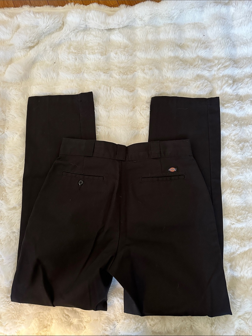 Dickies Black Womens Straight Chinos - Picture 3 of 4
